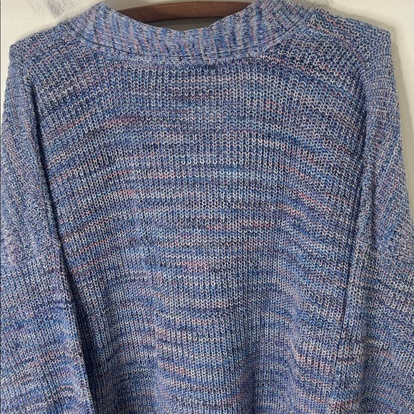 J. JILL Textured Knit V-Neck 3/4 Sleeve Sweater Size Large - Picture 12 of 15